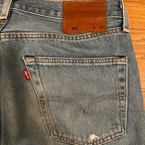 Men’s Levi’s 501 W31 L32 straight cut